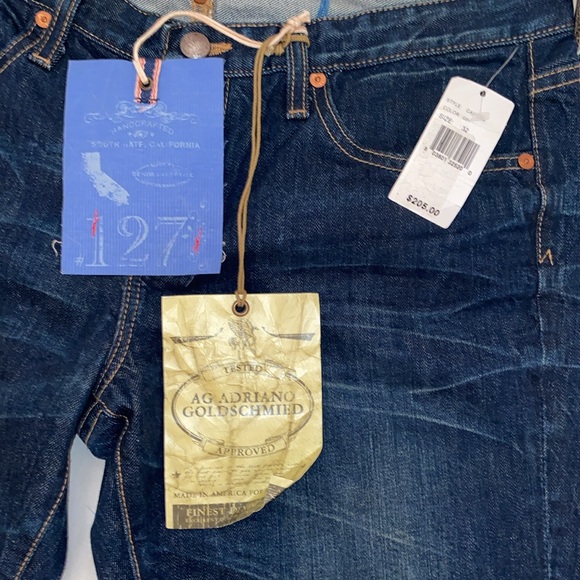 AG-Ed Adriano Goldschmied The Kiss Slim Straight Leg, 33Rx34, NWT, $205 MSRP - Picture 13 of 13